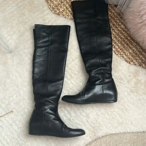 Stuart Weitzman over the knee flat boots